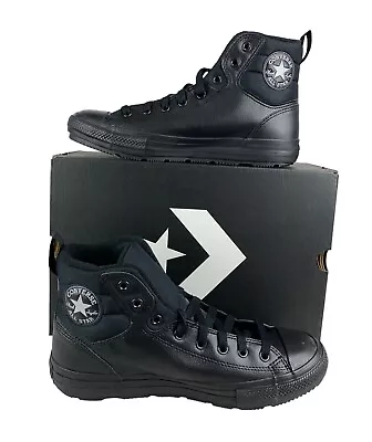 NEW Converse Chuck Taylor All Star Berkshire Boot Hi Shoes Black Mens 171447C • $79.99