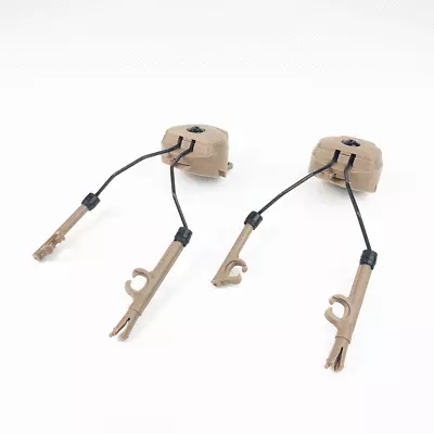 $36.99 • Buy Helmet ARC Rail Adapter For Peltor Comtac Headset Ear Protection Pop-Out Rotate 