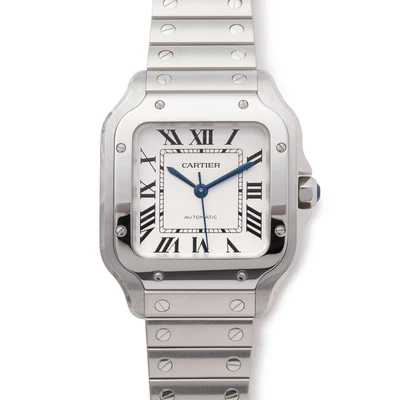£5950 • Buy Cartier Santos De Cartier Stainless Steel Watch Wssa0010 W010136