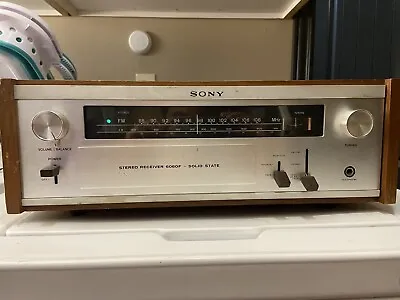 Vintage Sony STR 6060F Solid State Stereo Tuner Receiver STR 6060FW • $349.95