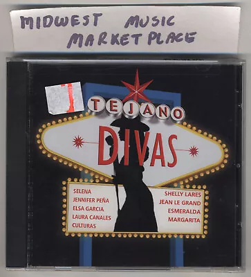 Tejano Divas - Sealed CD -Selena Shelly Lares Elsa Garcia Laura Canales Jennifer • $15.99