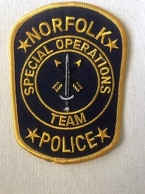 Virginia   Police  -  Norfolk  Special Operations  Police  VA Police Patch • $0.99