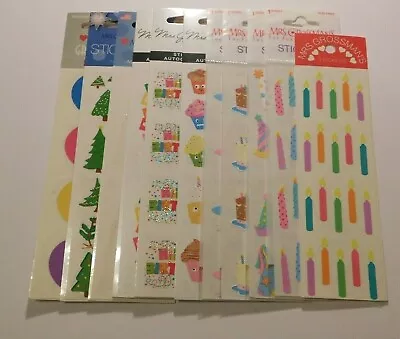 Mrs Grossman's Stickers You Choose Brand New Sealed Pack 1/2/3 Strips Holidays 2 • $2