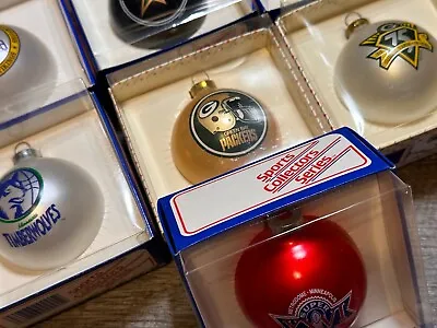 Sports Collector Series Christmas Ornament U PICK: Twins Wild Viks NBA Packers • $15