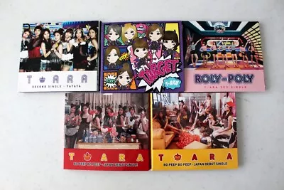 T-ARA Limited Edition Single Japan 5CD NO PHOTOCARD Target Roly Poly Bo Peep Bo • $25