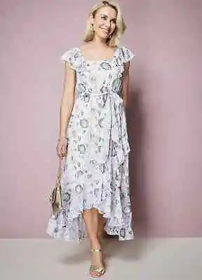 Kaleidoscope Floral Jacquard Dress - Size 16 - BNWD - RRP £99 • £30