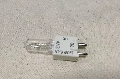 Genuine Ge Quartzline Projection Electric Lamp Bulb Cba 18v 120w 6.6a • $45.99