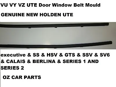 HOLDEN VU VY VZ UTE COMMODORE Outer Door Weather Window Rubber Seal GENUINE NEW • $179