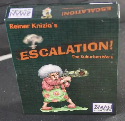 2007 Escalation! Suburban Wars By Reiner Knizia Z-Man Games Card Game • $19.99