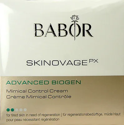 Babor Skinovage Advanced Biogen Mimical Cream 50ml(1.7oz) Control  BRAND NEW • $78.99