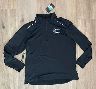 Nike Chicago Marathon 2019 1/4 Zip Long Sleeve Running Shirt CK0763 010 Men's XL • $81.17