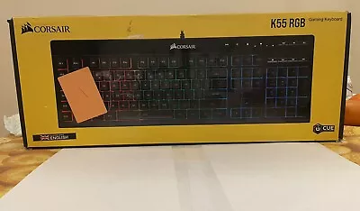 Corsair K55 RGB Pro Membrane Gaming Keyboard - Excellent Condition  • £25