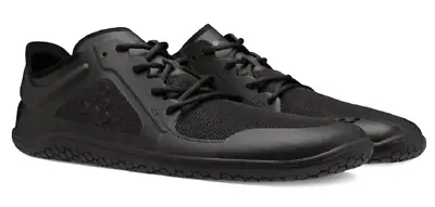 NEW Vivobarefoot Primus Lite III FG Black Sneaker Shoes 309092-01 EU 47 Men's 13 • $95.99