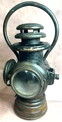 Early Dietz Dainty Brass Bale Oil Tail Lamp Light Locomobile Model T Ford • $925