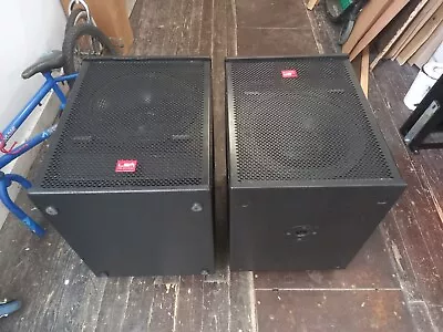 2 X Lem T5sa  500w  15  Active Subs  Neo Ciare Drivers  Made In Italy • £650