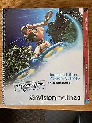 EnVision Teacher's Edition Bundle Gr 7 9780328953769 Vol 1&2+ Program Overview • $90