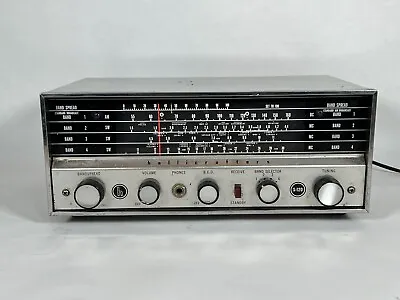 Hallicrafters S-120 Ham Radio Receiver Shortwave – Vacuum Tube – Vintage 60’s • $49