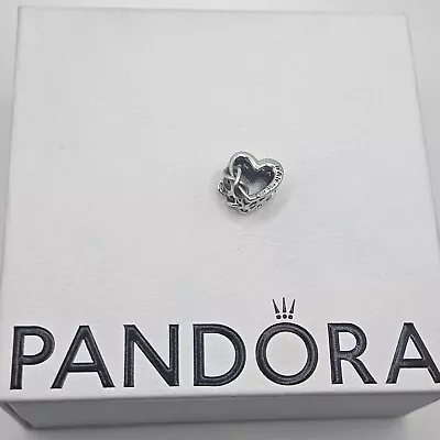 Genuine Pandora Love You Mum Infinity Heart Charm ALE 925 #798825C00 • £15