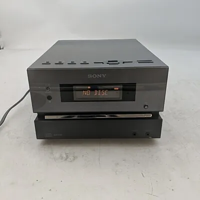 Sony HCD-CBX1 Micro Hi-Fi Compact Component System CD Player & Radio-For Parts  • $30