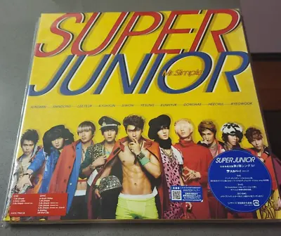 Super Junior Single Album Mr. Simple CD DVD Japan Version New Sealed Rare OOP • $84.99