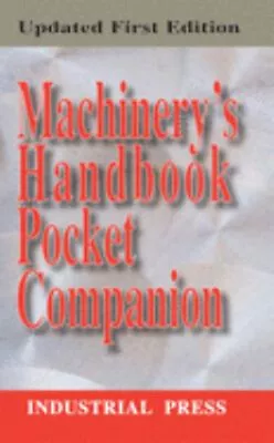 Machinery's Handbook Pocket Companion Perfect • $16.44