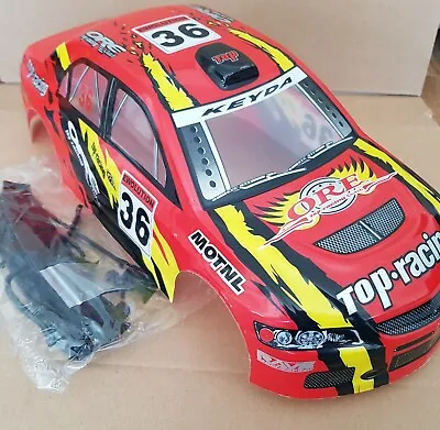 £16.99 • Buy 1/10 RC Car 190mm On Road Rally Drift Mitsubishi Body Shell W/spoilers Red