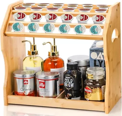 Coffee Holder Pod Cup Storage Organizer Drawer Stand K-Cup Rack Capsule Storage • $23.99