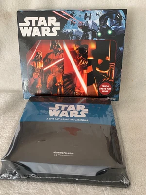 $32.64 • Buy Star Wars Day At A Time Desk Calendar, Trivia, Facts & More ( 2018 ) ~ NEW
