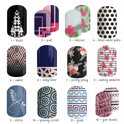 $9.50 • Buy Gloss Nail Wraps - Full Sheets (Jamberry)