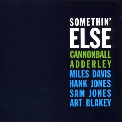 Cannonball Adderley - Somethin' Else - Cannonball Adderley CD 4FVG The Cheap The • £3.49