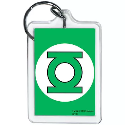 Green Lantern Lucite Key Chain Keychain • $9.99