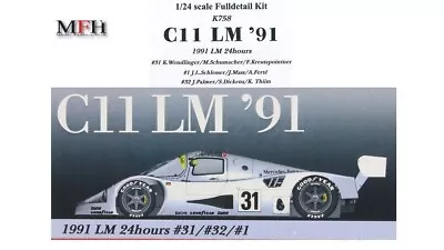 MFH Mercedes-Benz C11 LM'91 #31 #1 #32 K758 1/24 • $390