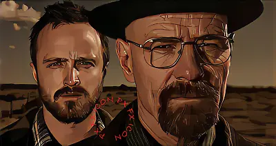 Breaking Bad Poster Print - Jesse Pinkman Walter White - Tv Movie Poster Prints • $21.99