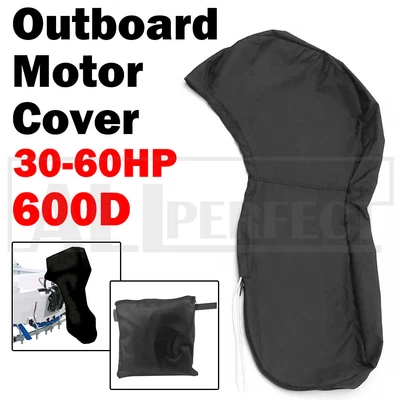 $28.99 • Buy 30-60HP 600D Tough Full Outboard Boat Motor Engine Cover Dust Rain Protection AU