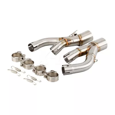 For Yamaha VMAX 1200 1984-2007 VMAX1200 Motorcycle Exhaust Muffler Mid Link Pipe • $129