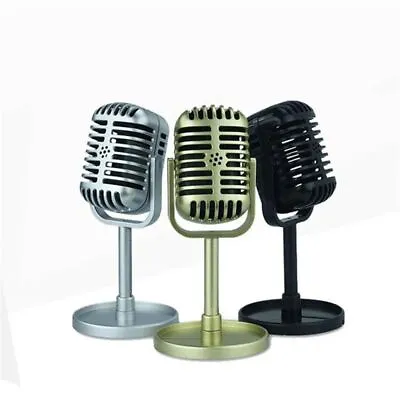 Pretend Play Toy For Adult Children Vintage Microphone Toy Simulation Microphone • $13.21