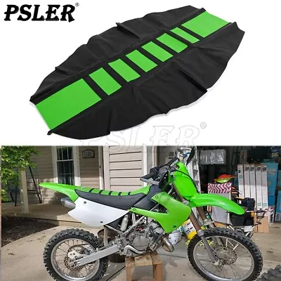 Gripper Soft Seat Cover For Kawasaki KX125 KX250 KXF250 KXF450 KLX110 Dirt Bike • $18.99