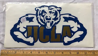 UCLA Bruins Decal Sticker Window NCAA Football Large 12” X 6” Blue Gold • $5.25