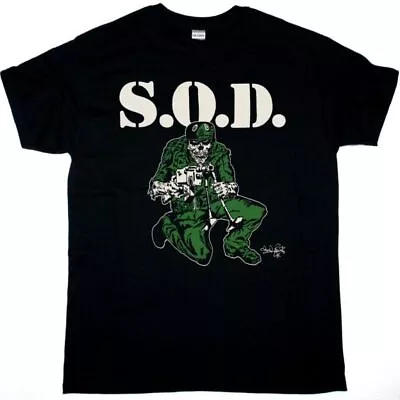 S.O.D. Schizm Tour 1985 New Black T-Shirt Unisex T-Shirt S-5Xl • $22.99