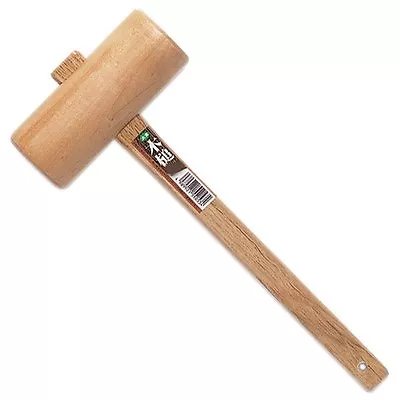 Japanese Carpenter Wood Hammer Mallet Kiduchi 60mm 232007 • $32.65