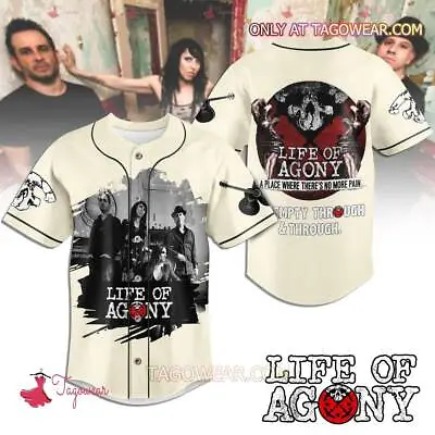 Personalized Life Of Agony A Place Where There’s No More Pain Jersey Shirt S-5XL • $28.90