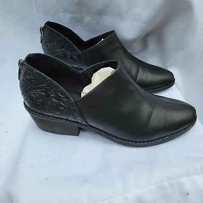 Xappeal Womens Jolena Booties Black Size 9.5 Us • $29