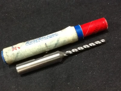 $19.99 • Buy National 9/64  HSS BALL END MILL 3FL 1-1/4 LOC 3/8 Shank 3 OAL SAME DAY SHIPPING