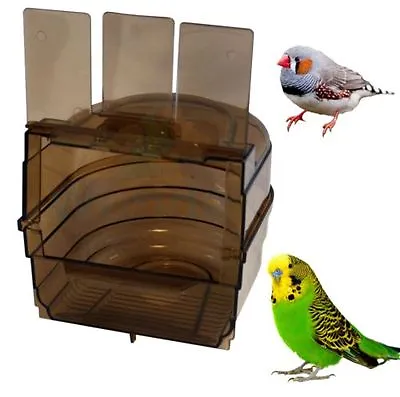 Caged Bird Bath Multi Cage Bird Bath For Budgies Canaries Finches • £9.99