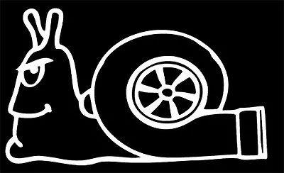  Turbo Snail  Vinyl Decal Sticker JDM Hella Flush Turbo Ricerjapanese • $3.25