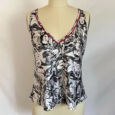 Marilyn Monroe By Warner’s Vintage Silky Camisole Top Size Small • $45