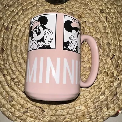 PINK Minnie Mouse Ceramic Mug By Zak Designs 16 Oz • $25