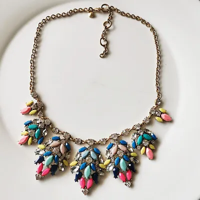 18  New Jcrew Floral Collar Necklace Gift Vintage Women Party Holiday Jewelry • $17.99