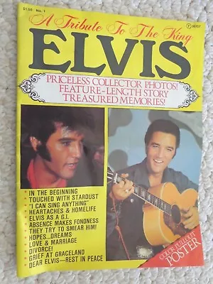 Elvis Presley Memorabilia: Records Magazines Etc.  (#3020) • $16.99