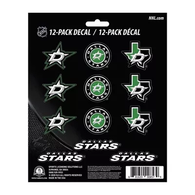 Dallas Stars NHL Vinyl Die-Cut Sticker Set / Decal Sheet *Free Shipping • $6.87